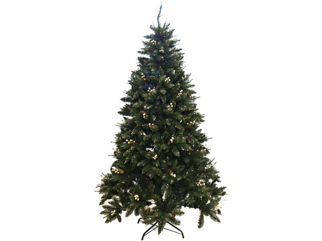 Árbol de Navidad Decoración Oro de 210 cm con 980 Puntas