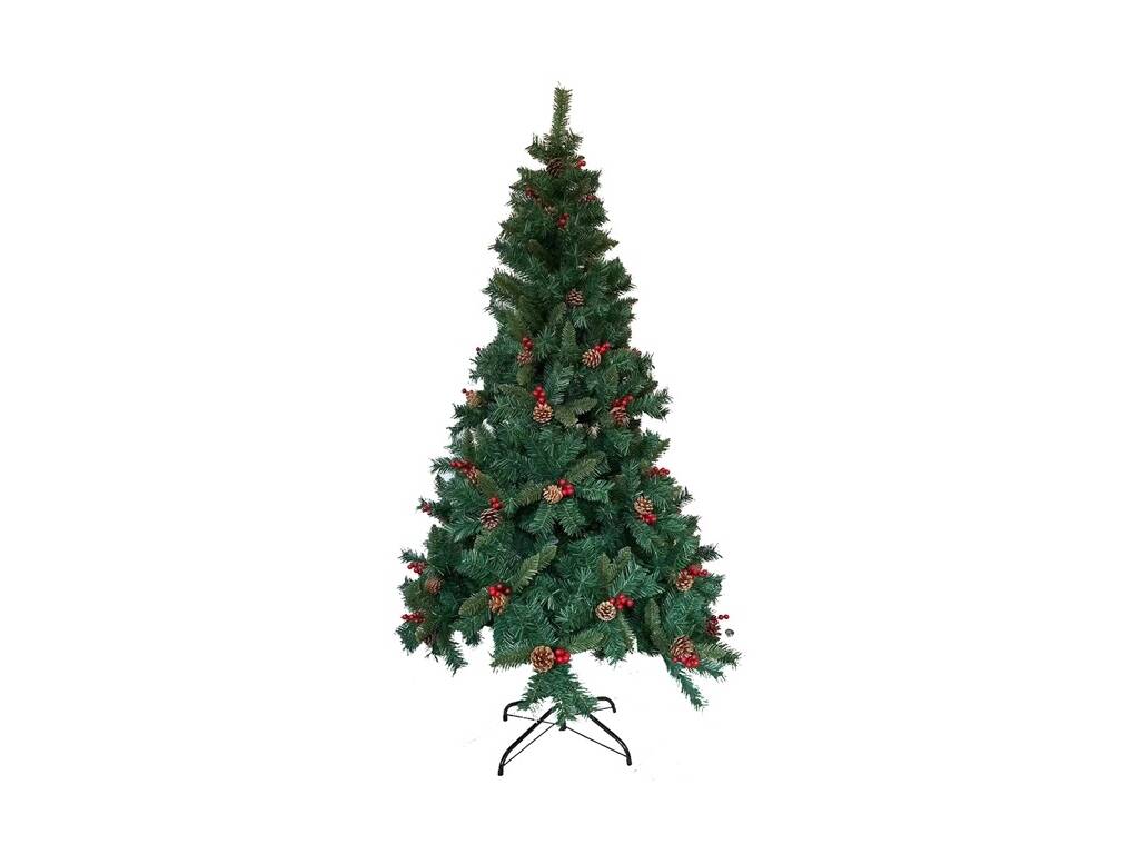 Arbre de Noël bicolore vert 180 cm avec 700 pointes