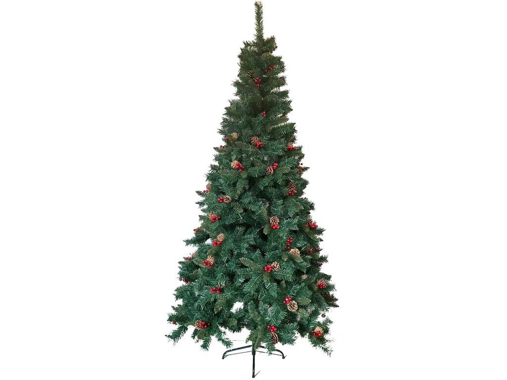 Árbol de Navidad Verde Bicolor de 240 cm con 1200 Puntas