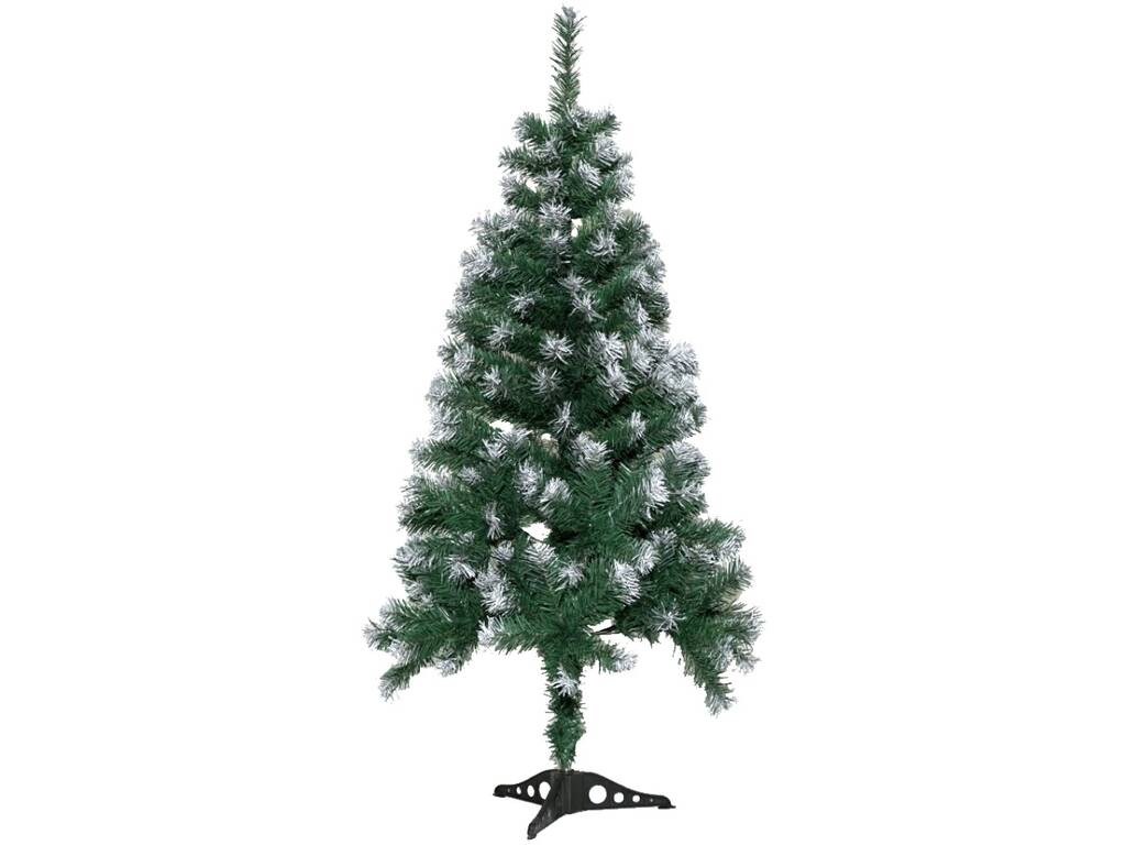 Árbol de Navidad Axel Nevado de 120 cm con 200 Puntas