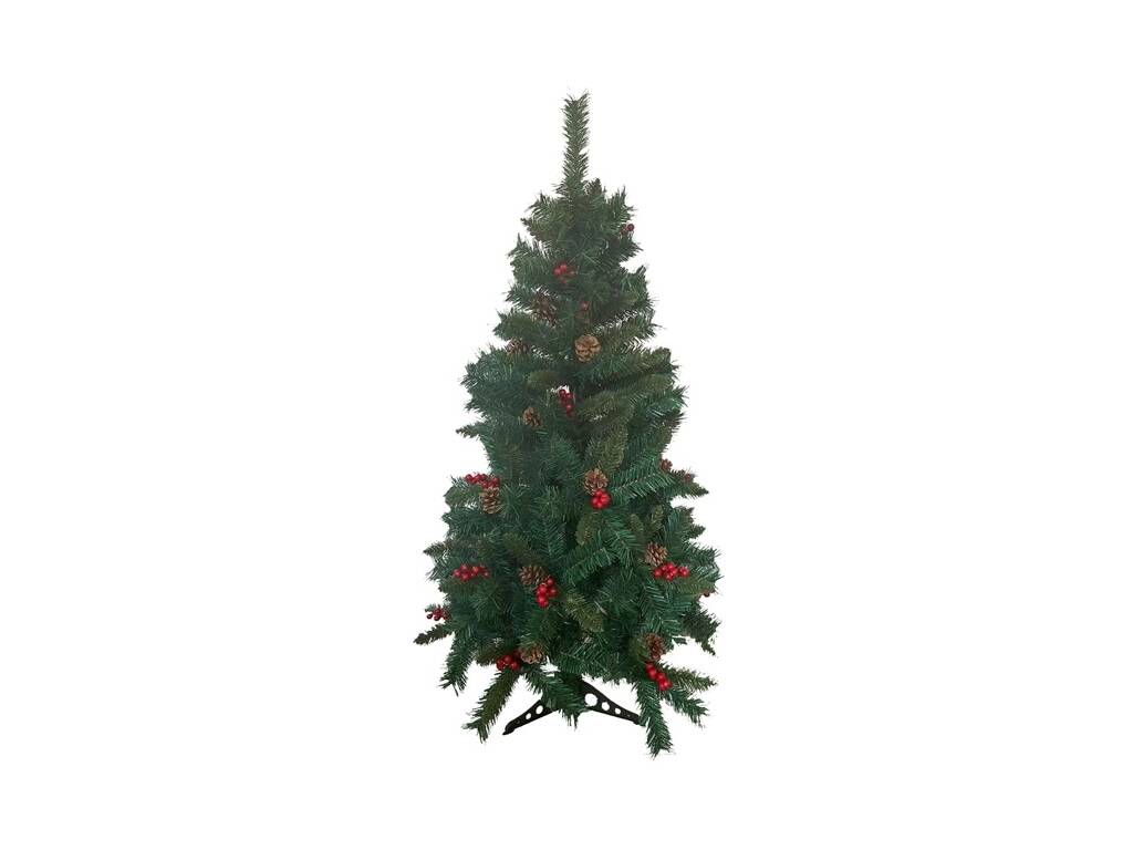 Árvore de Natal Pinho Bicolor de 120 cm com 280 Pontas