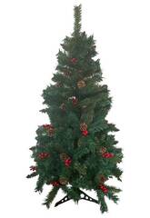 Albero di Natale Pino Bicolore da 120 cm con 280 Punte