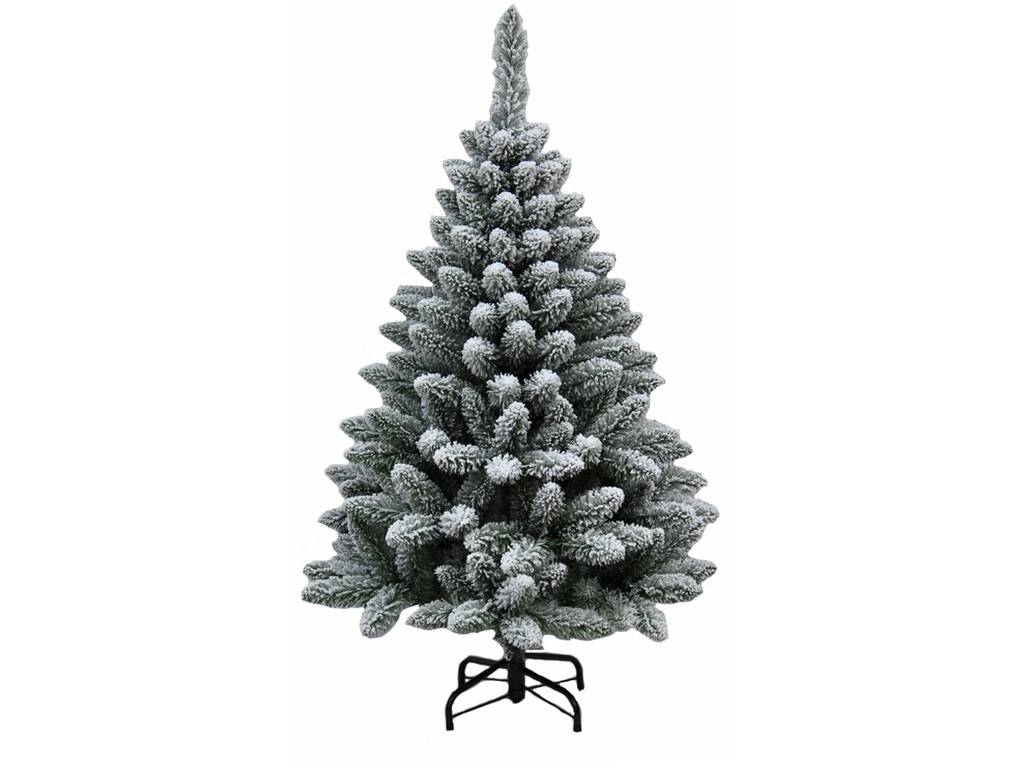 Árbol de Navidad Nevado Harry de 120 cm con Base Metálica