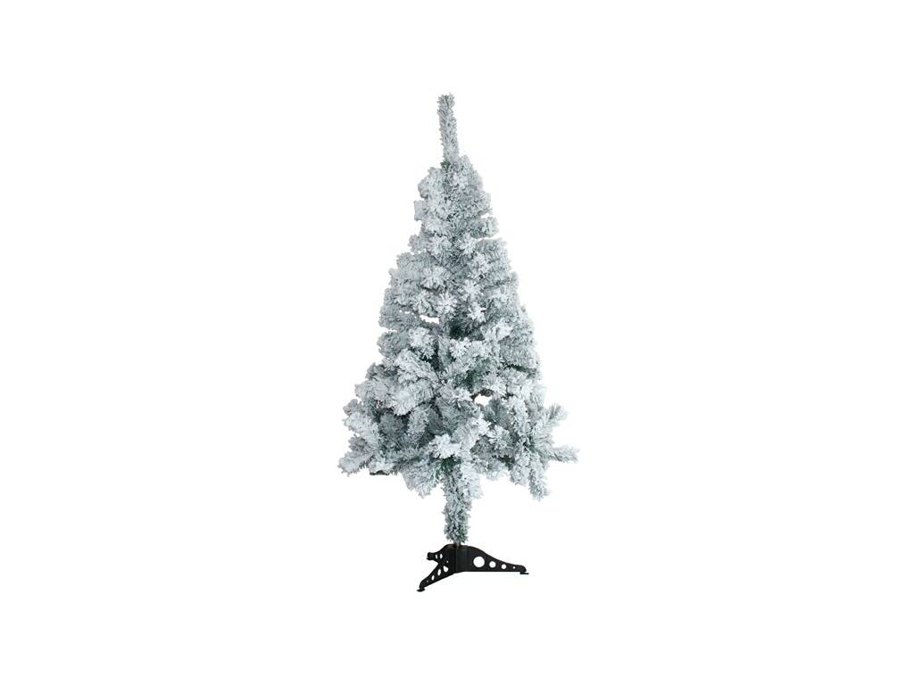 Árbol de Navidad Nevado de 120 cm con 180 Puntas