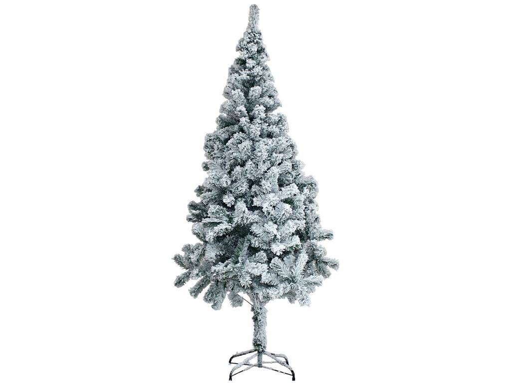 Árbol de Navidad Nevado de 180 cm con 450 Puntas