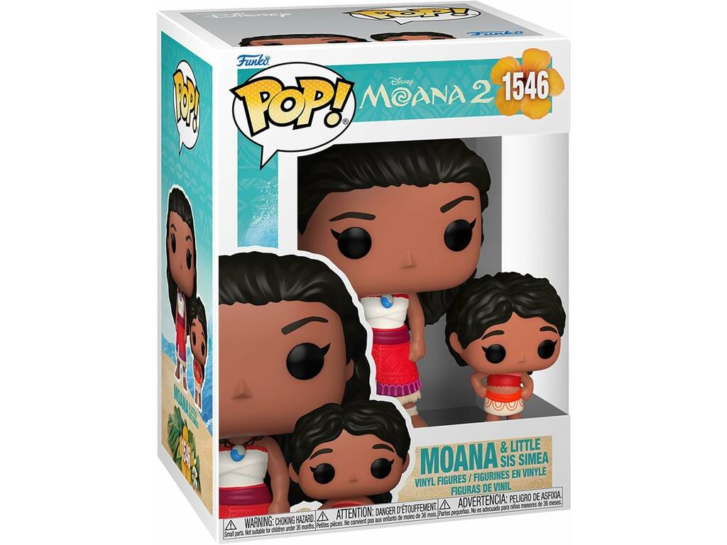 Funko Pop Disney Vaiana 2 Figura Moana y Simea