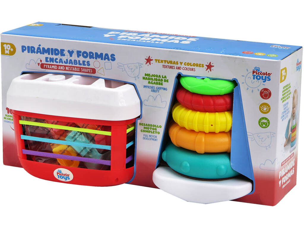 Set d'apprentissage Pyramide et Formes