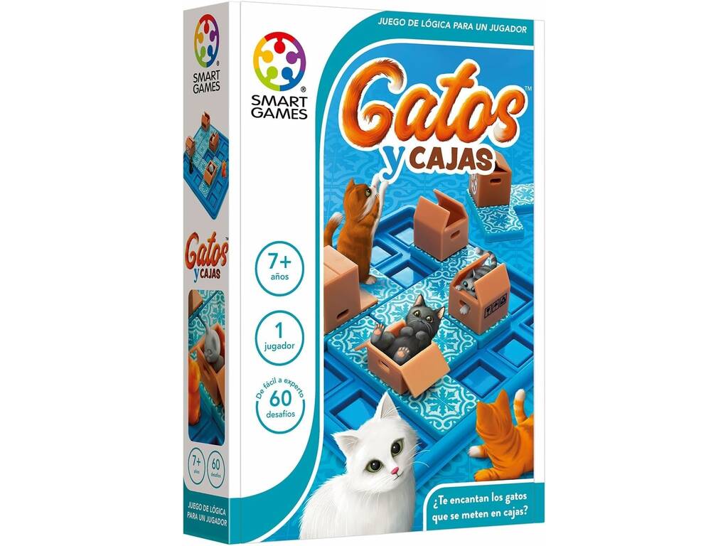 Smart Games Gatos y Cajas Lúdilo SG450ES