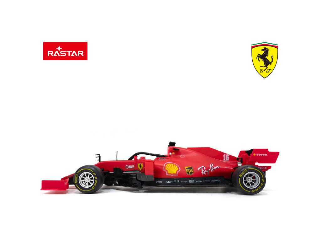 Ferrari SF1000 Rojo Radio Control 1:16 Construible de 60 Piezas