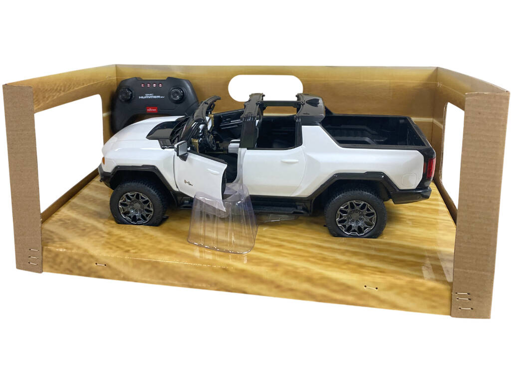 Radio Control 1:16 GMC Hummer EV Blanco