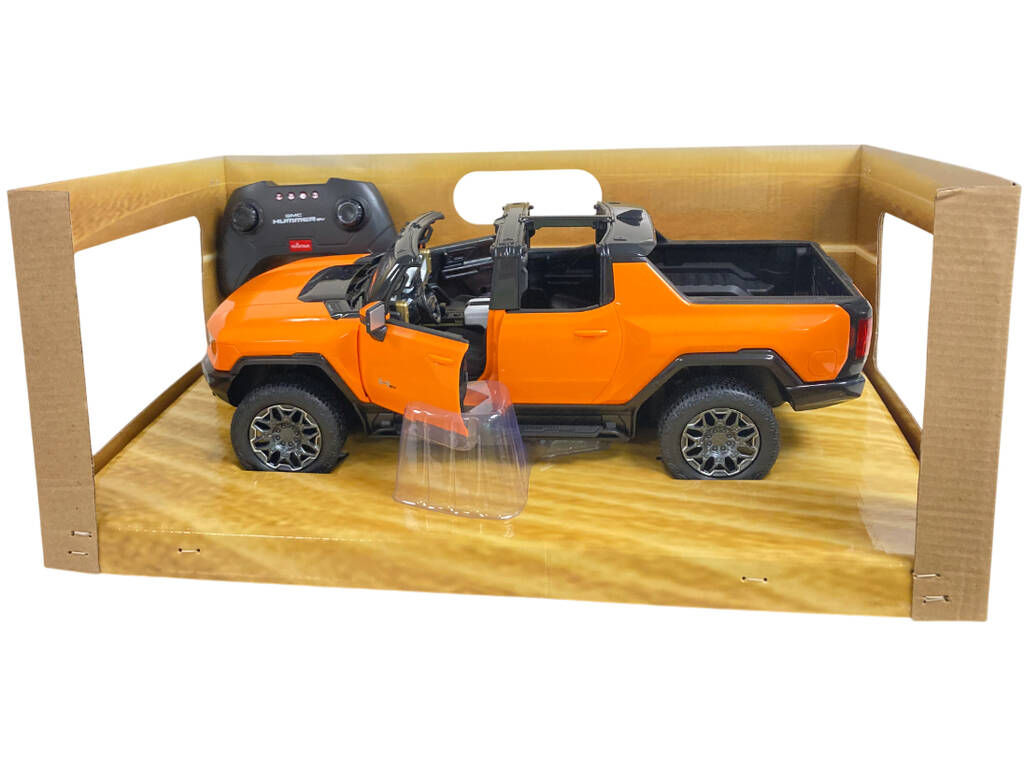 Radio Control 1:16 GMC Hummer EV Naranja