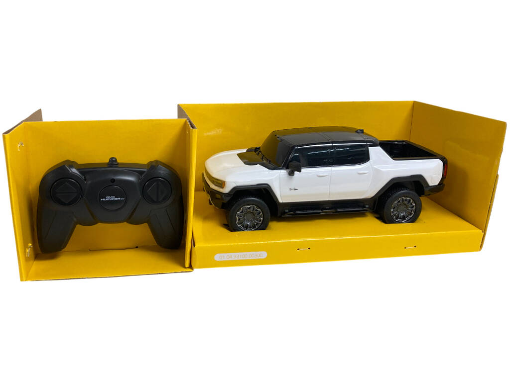 Rádio Controlo 1:26 GMC Hummer EV Branco