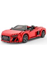 Audi R8 Spyder Rojo 1:14 Construible de 1440 Piezas