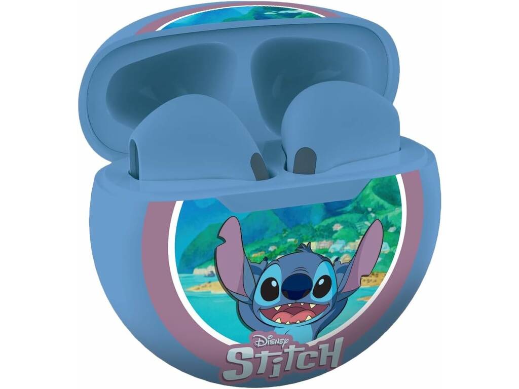 Stitch Auriculares Inalámbricos con Estuche de Carga Lexibook HPBT05D
