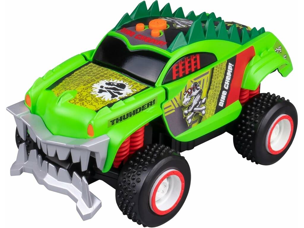 Road Rippers Carro Mega Monsters Dino Chomp com Luz e Sons