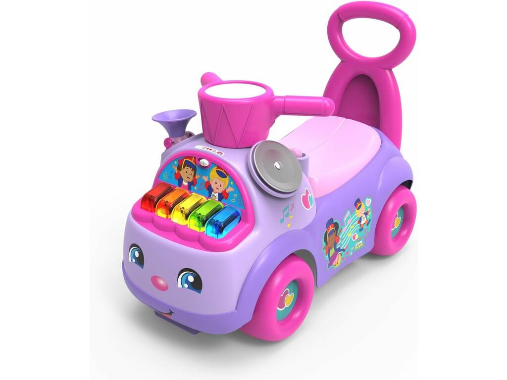 Fisher Price Correpasillos Purpura Desfile Musical Little People