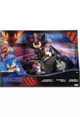 Sonic The Hedgehog 3 Figure Shadow con moto