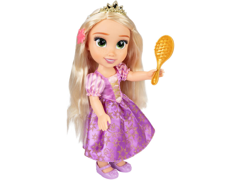 Princesas Disney Muñeca Rapunzel Cantarina de 35 cm