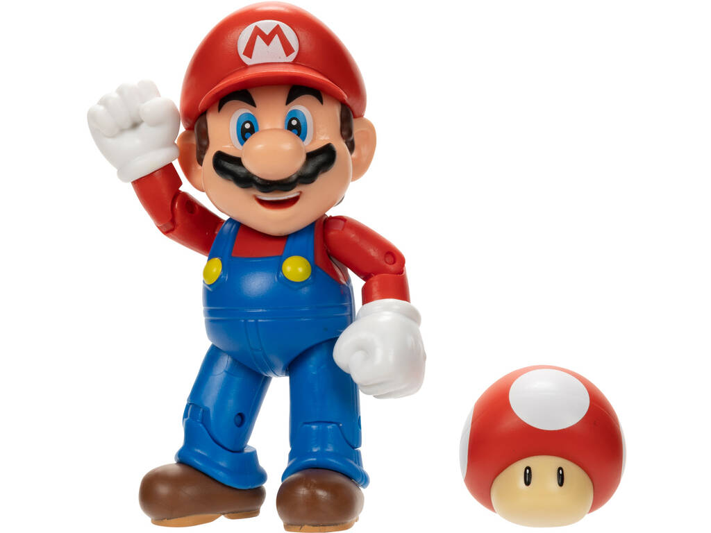 Super Mario Figura Articulada de 10 cm