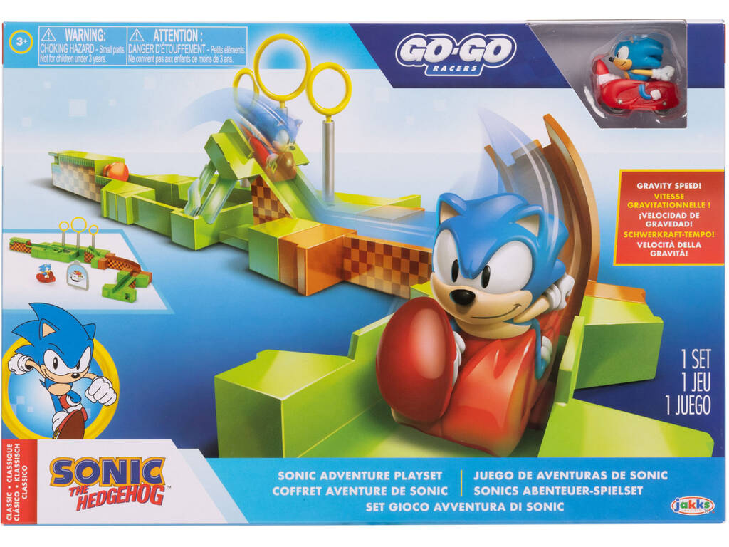 Sonic The Hedgehog Go Go Racers Juego de Aventuras de Sonic