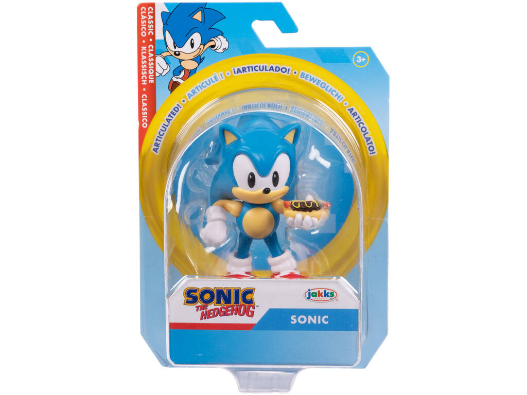 Sonic The Hedgehog Figura Articulada de 6 cm