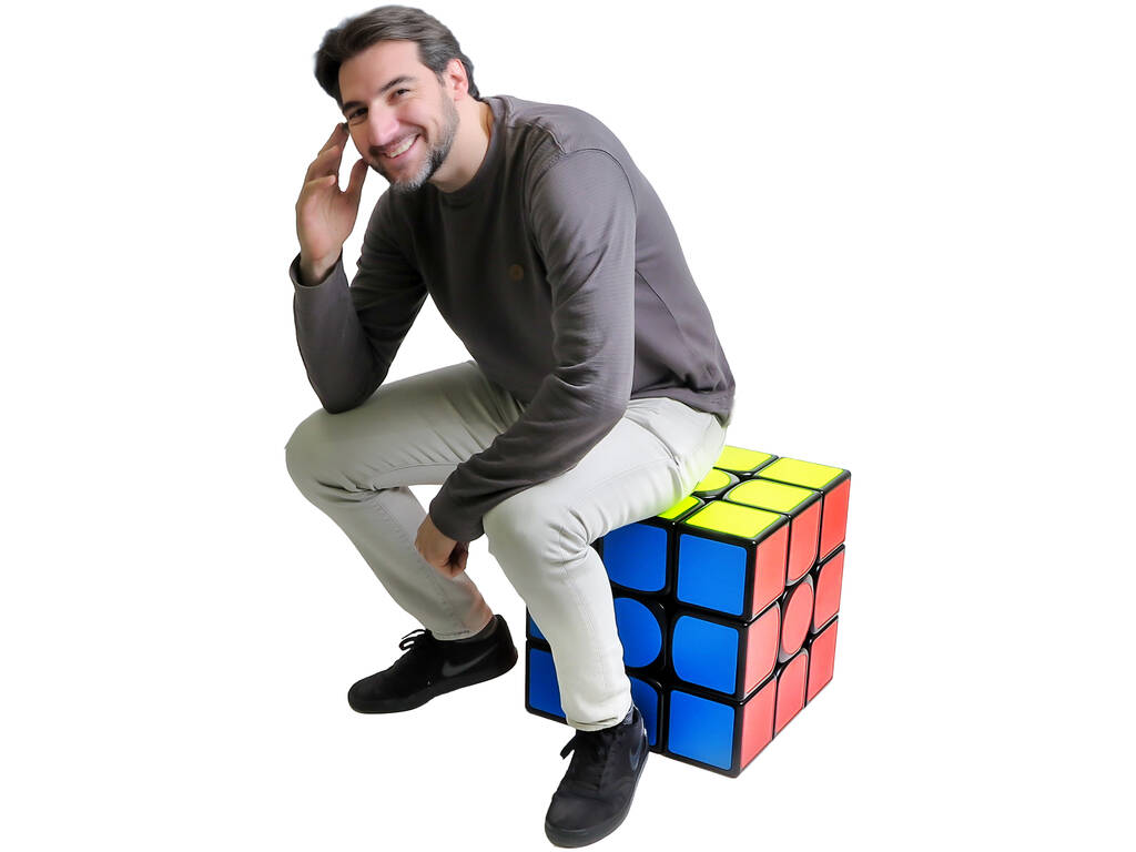 Super Cubo Puzzle Cores de 38x38x38 cm