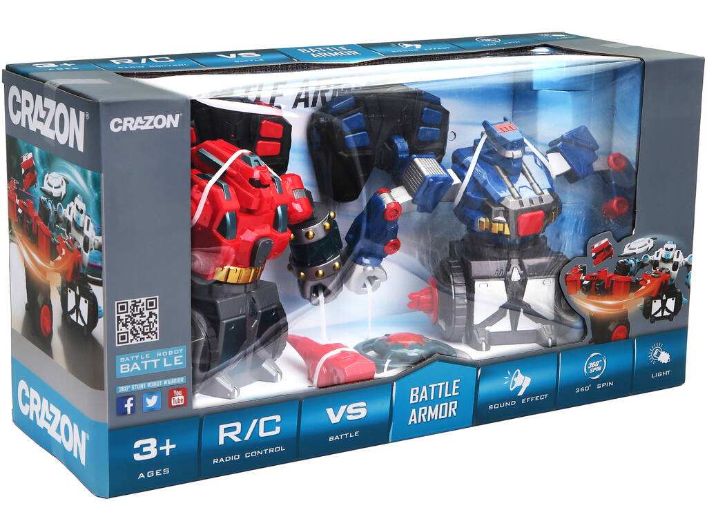 Set 2 Robot de Batalla con Radio Control