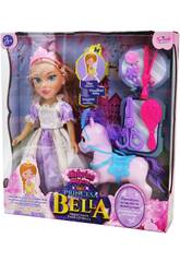 Bambola Principessa Viola da 35 cm con pony e accessori