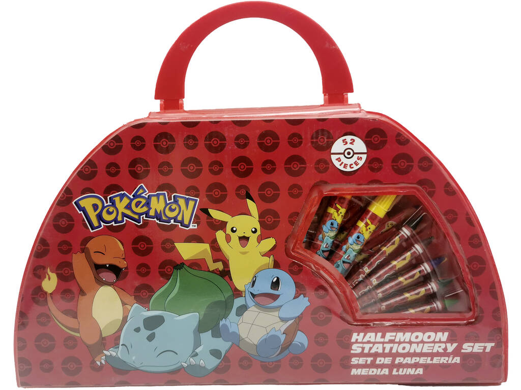 Pokémon Maleta Set De Actividades 52 Piezas CYP GS-52-PK