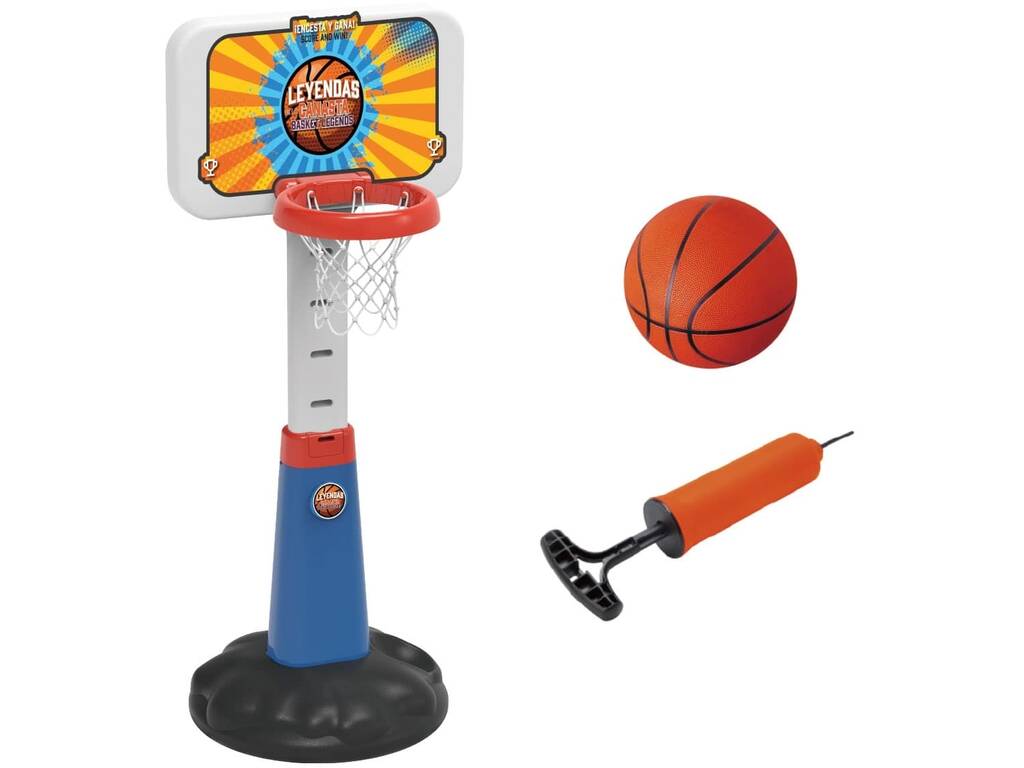 Canasta de Basket Ajustable con Balón e Hinchador