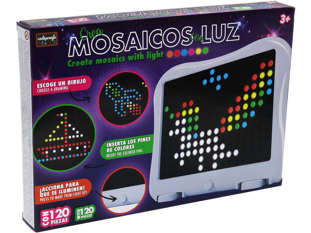 Pizarra Crea Mosaicos con Luz