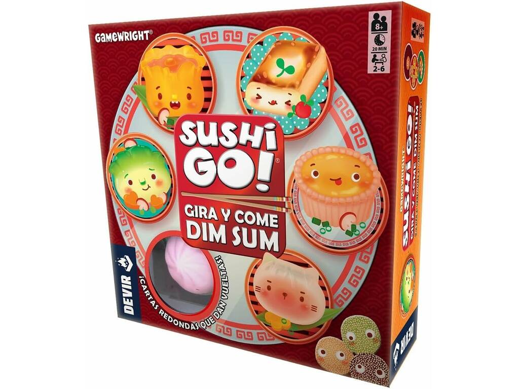 Sushi Go Gira et Come Dim Sum