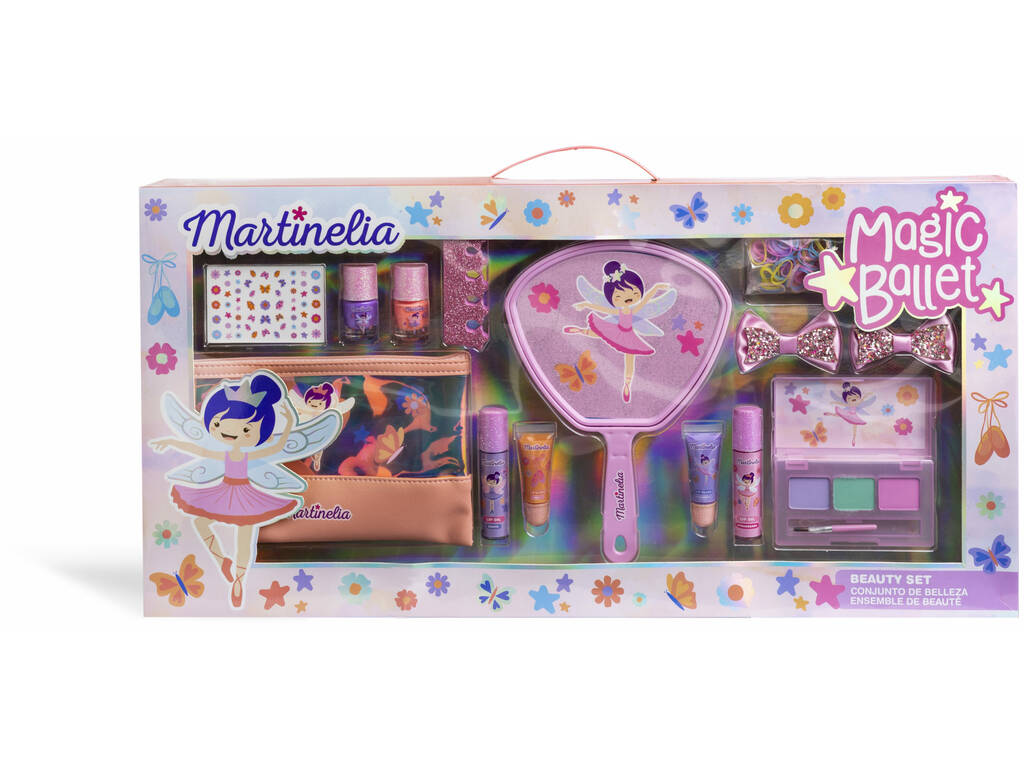 Martinelia Magic Ballet Conjunto de Belleza con Espejo y Accesorios