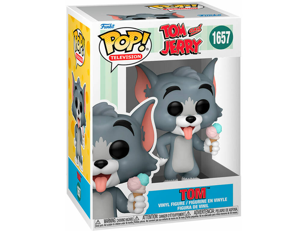 Funko Pop Television Tom y Jerry Figura Tom con Helado