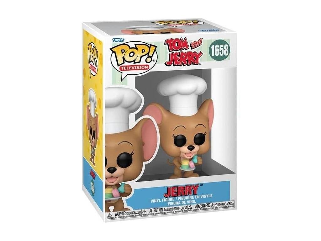 Funko Pop Television Tom y Jerry Figura Jerry con Macarons