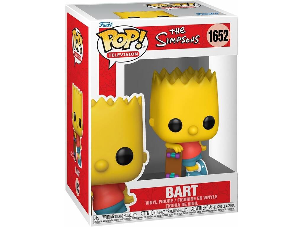 Funko Pop Television The Simpsons Figura Bart