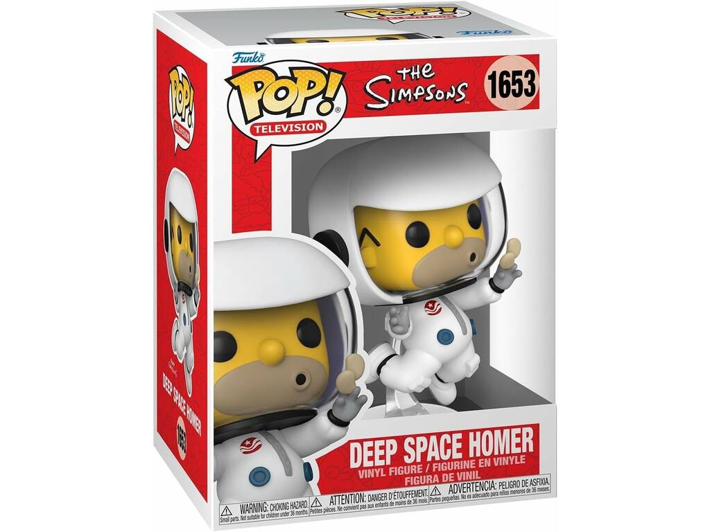 Funko Pop Television The Simpsons Figura Deep Space Homer