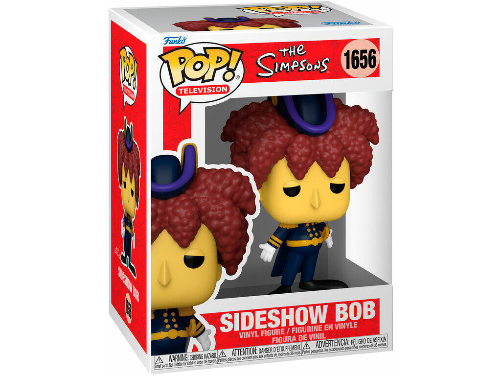 Funko Pop Television The Simpsons Figura Actor Secundario Bob