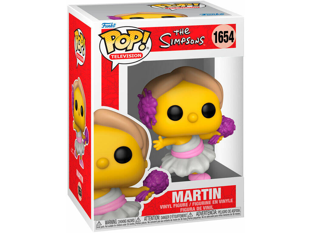 Funko Pop Télévision Les Simpsons Figure Martin en Calliope