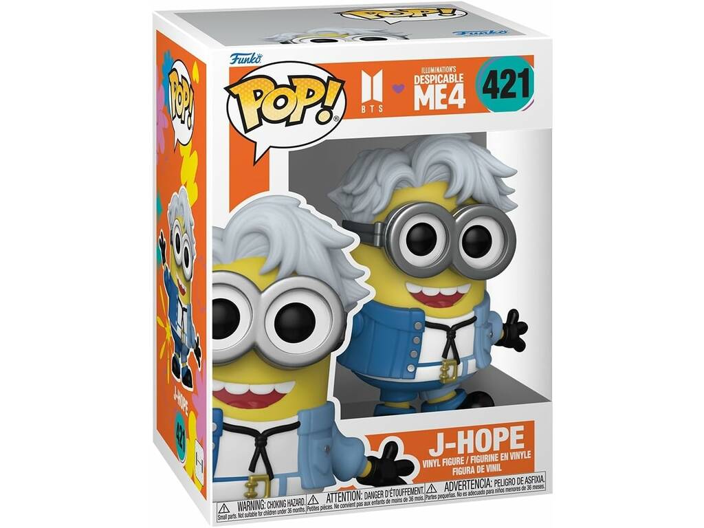 Funko Pop BTS x Minions Figura J-Hope