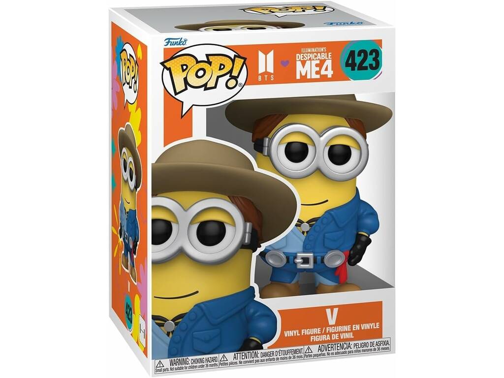 Funko Pop BTS x Minions Figura V