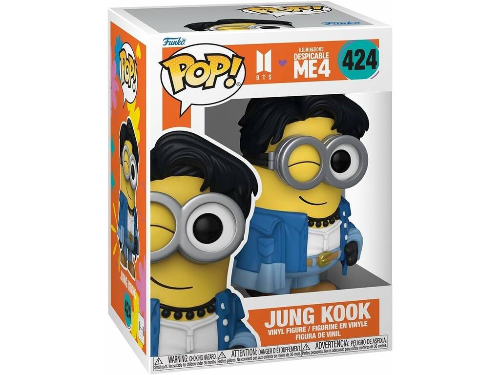 Funko Pop BTS x Minions Figura Jung Kook