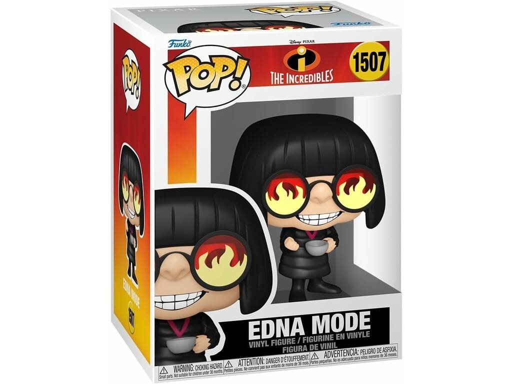 Funko Pop Los Increíbles Figura Edna Mode