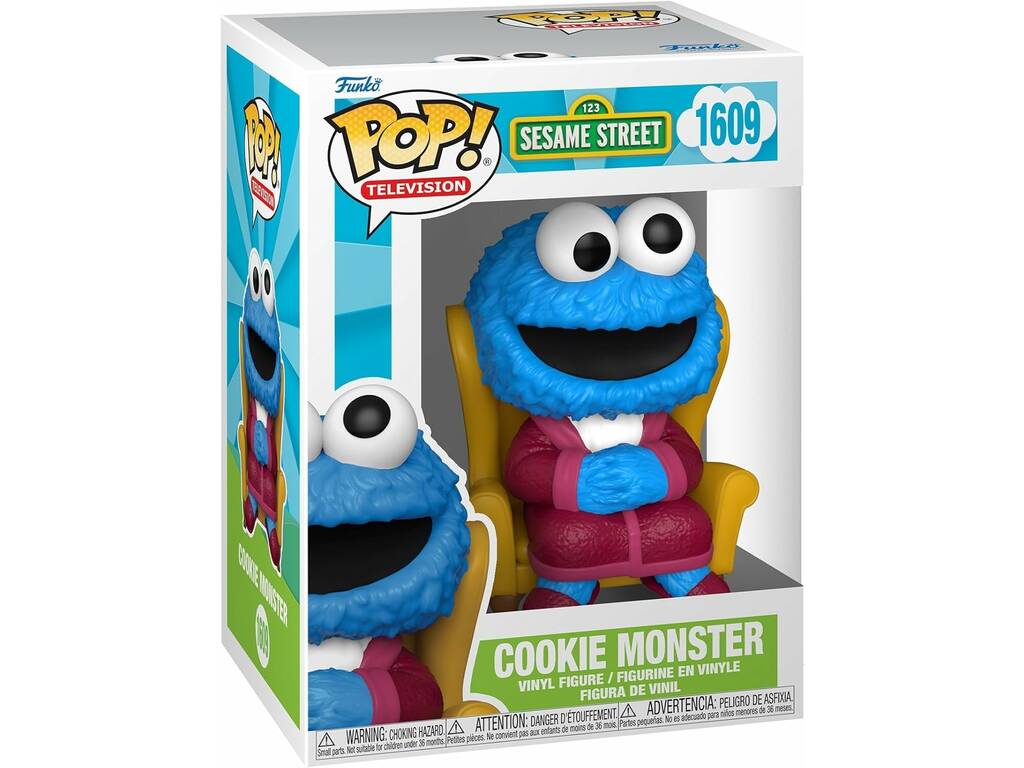 Funko Pop Television Rua Sésamo Figura Monstro das Bolachas