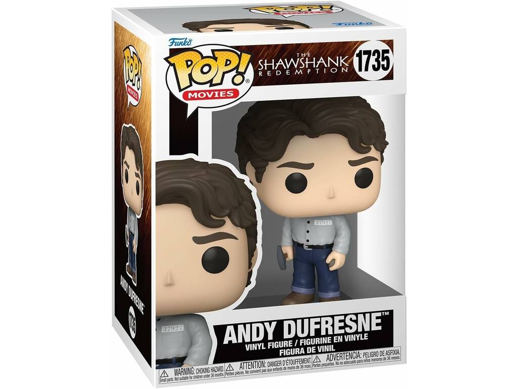 Funko Pop Movies The Shawshank Redemption Figura Andy Dufresne