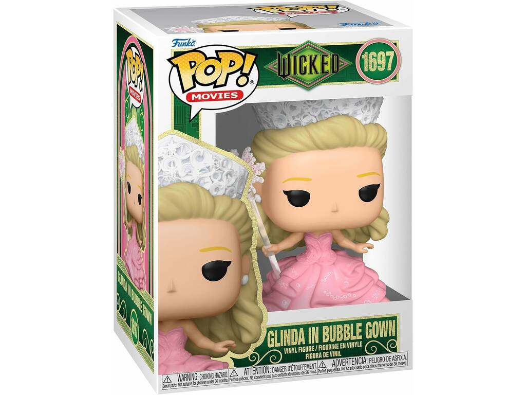 Funko Pop Movies Wicked Figura Glinda In Bubble Gown