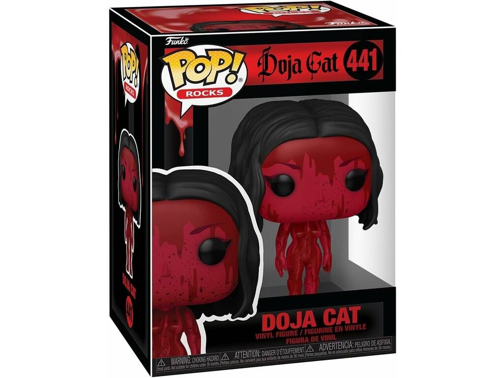 Funko Pop Rocks Doja Cat Figura Doja Cat Attention