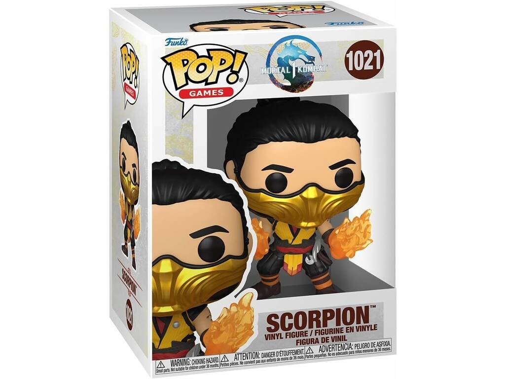 Figurine Funko Pop Games Mortal Kombat 1 Scorpion