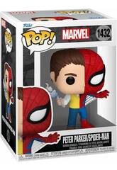 imagen Funko Pop Marvel Figura Peter Parker y Spiderman