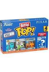 imagen Funko Pop Bitty Pixar Pack 4 Mini Figuras con Nemo